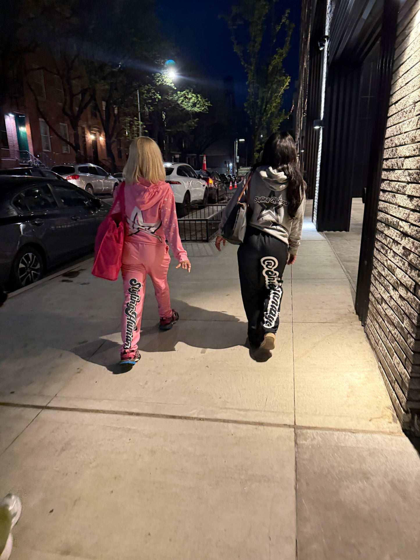 STARRY Y2K Unisex zip hoodie PANK