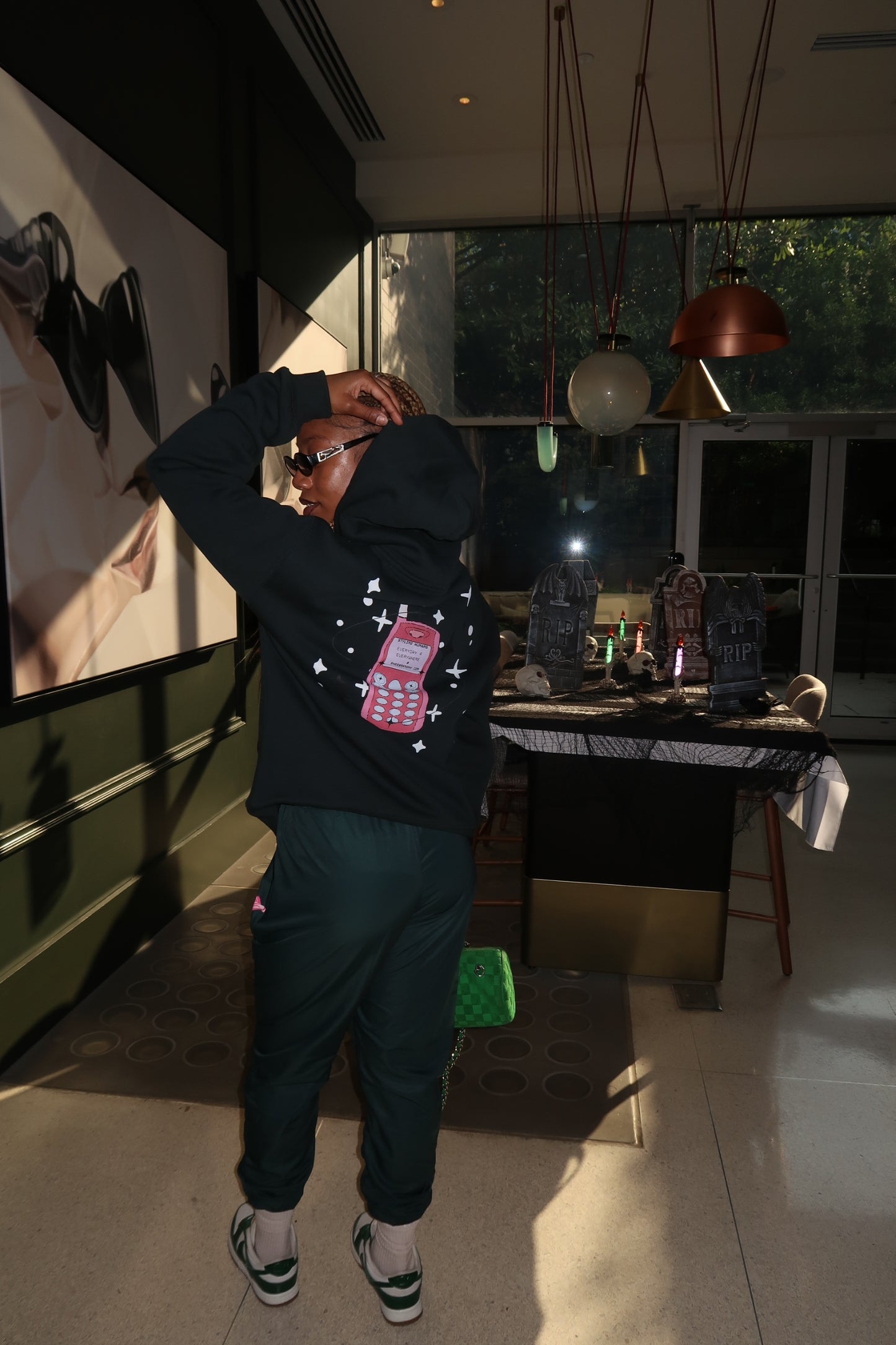 Unisex PANK CELLY oversized hoodie
