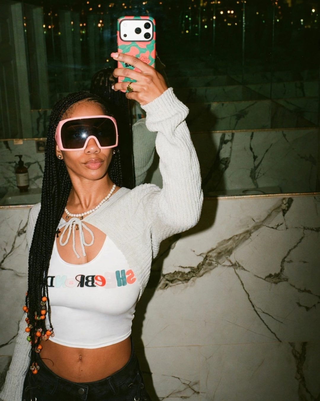 Get a clue (Whoisshee?) Crop Top Tank