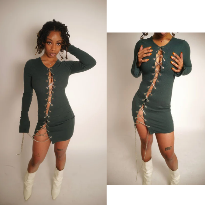 Linked Up Dress