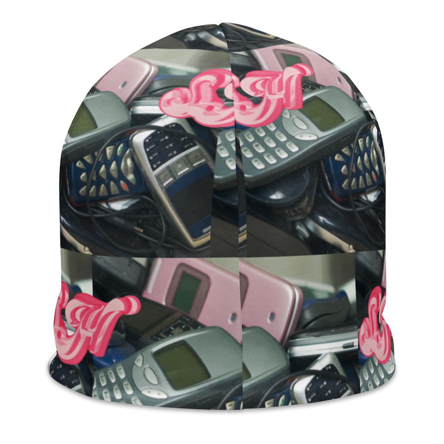 Celly All-Over Print Beanie