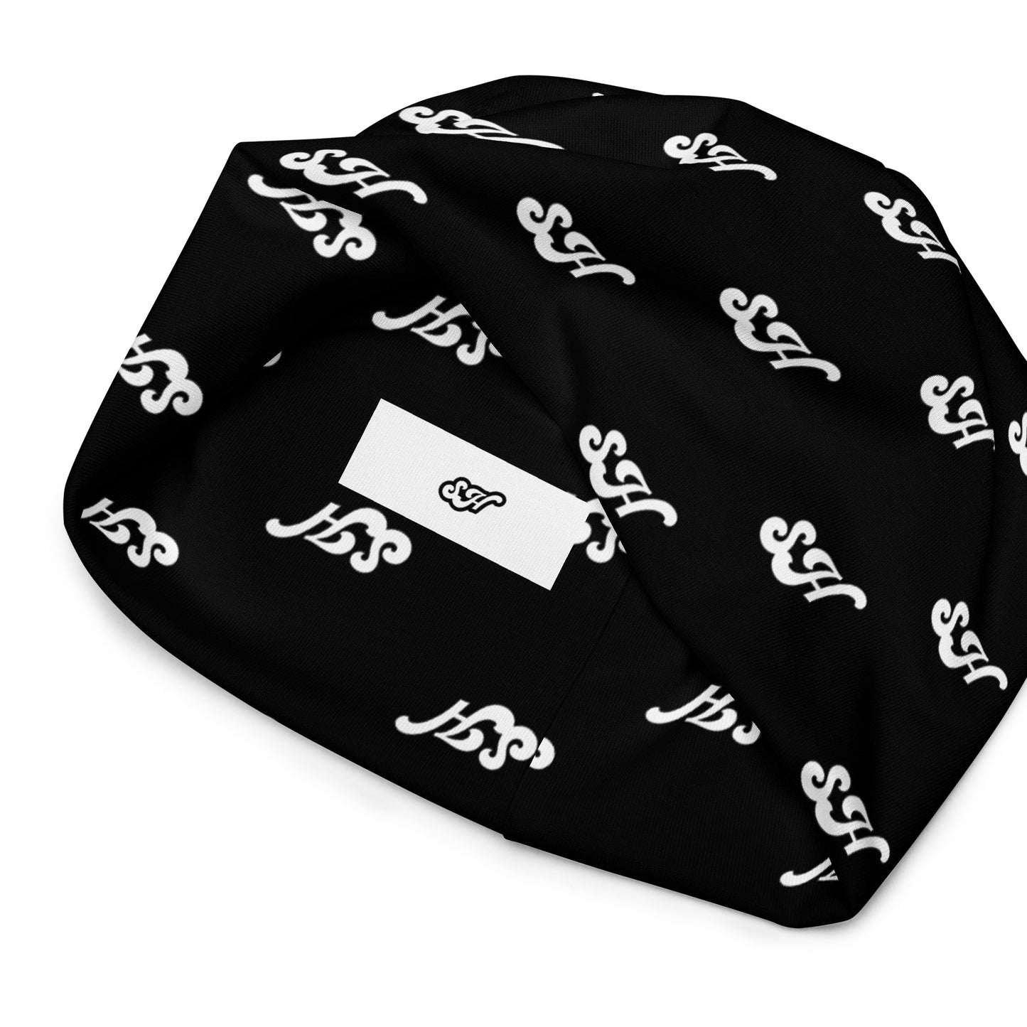 Black SH All-Over Print Beanie