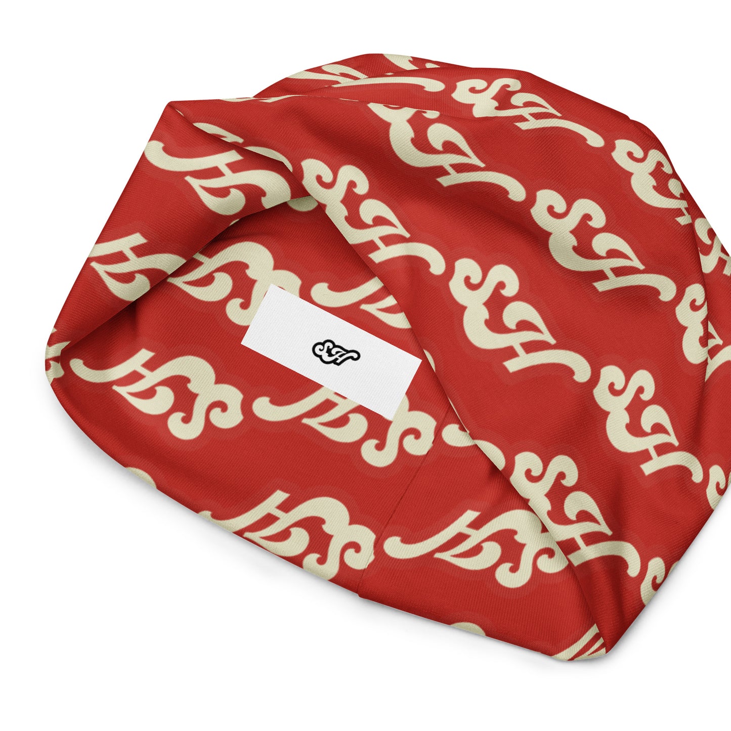 Orange SH All-Over Print Beanie