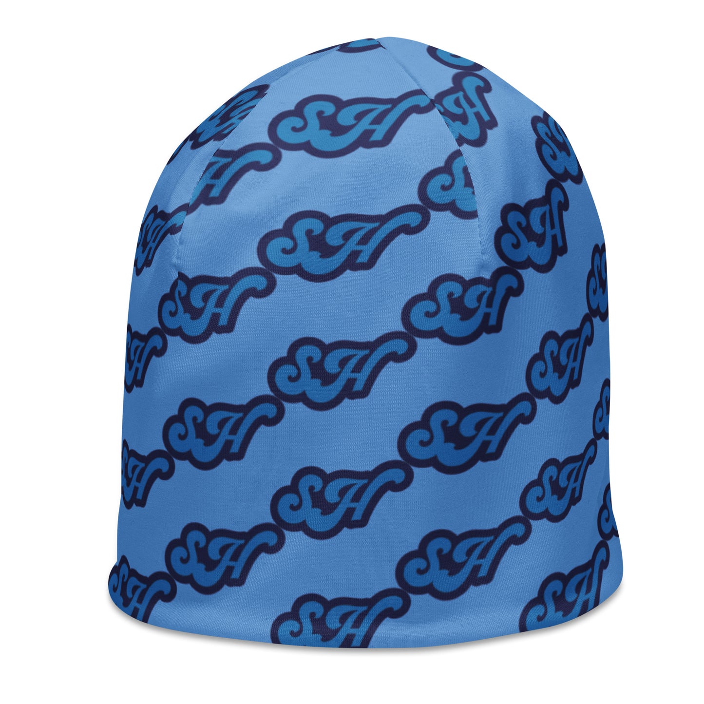 JORDY BLUE All-Over Print Beanie
