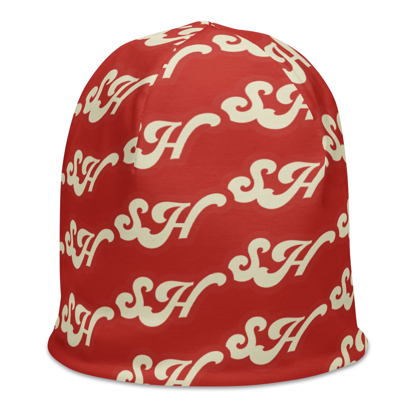 Orange SH All-Over Print Beanie