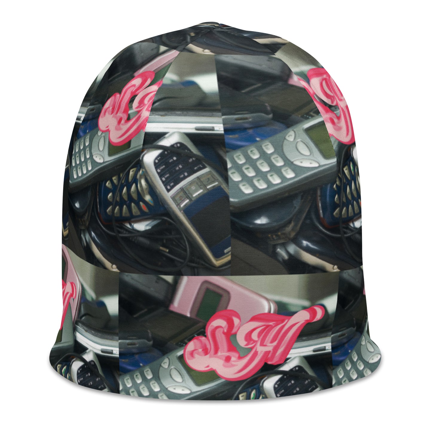 Celly All-Over Print Beanie