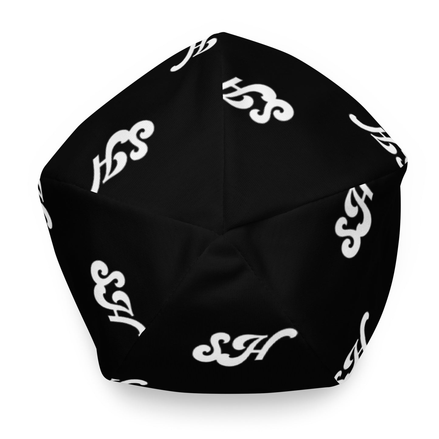 Black SH All-Over Print Beanie