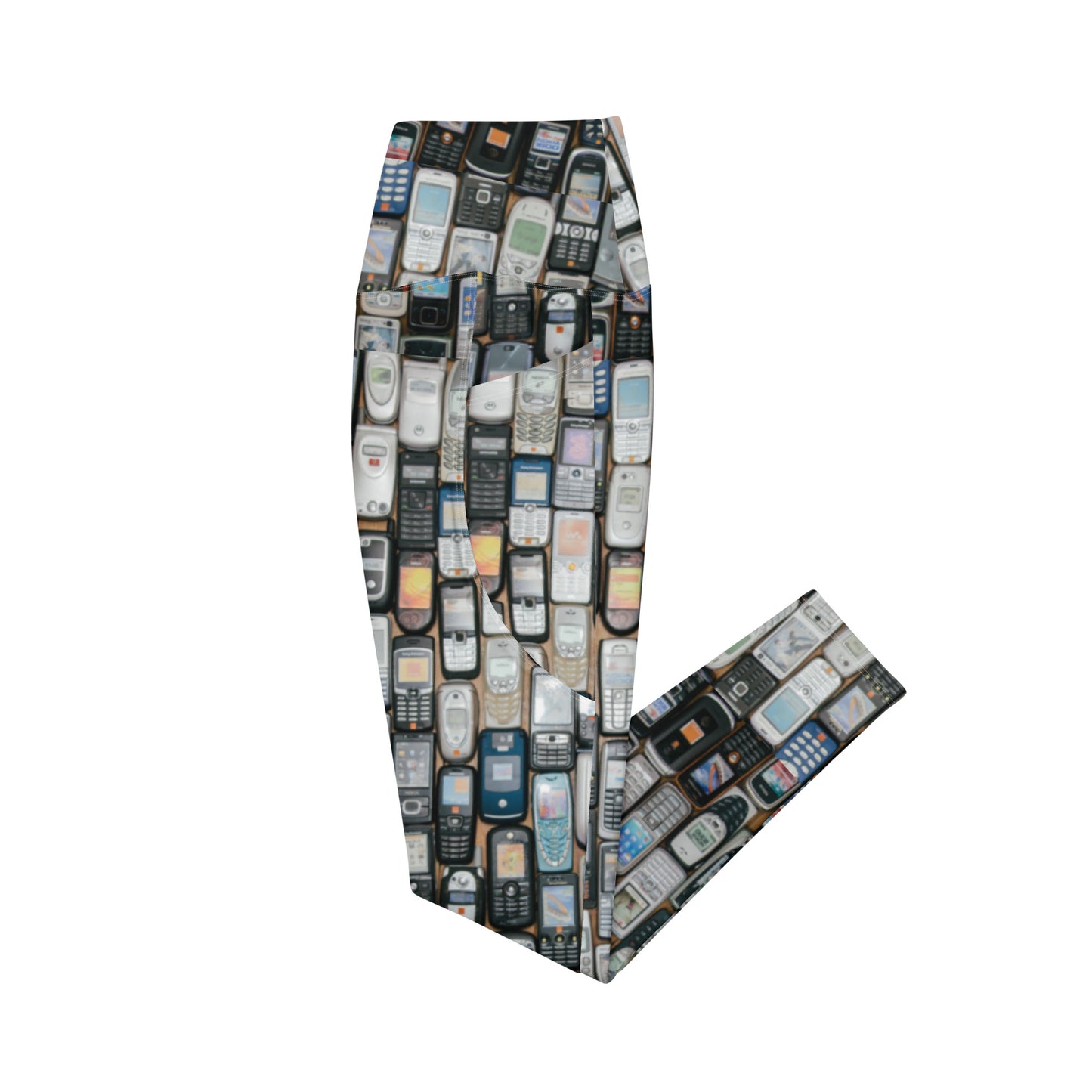 Celly Crossover leggings with pockets