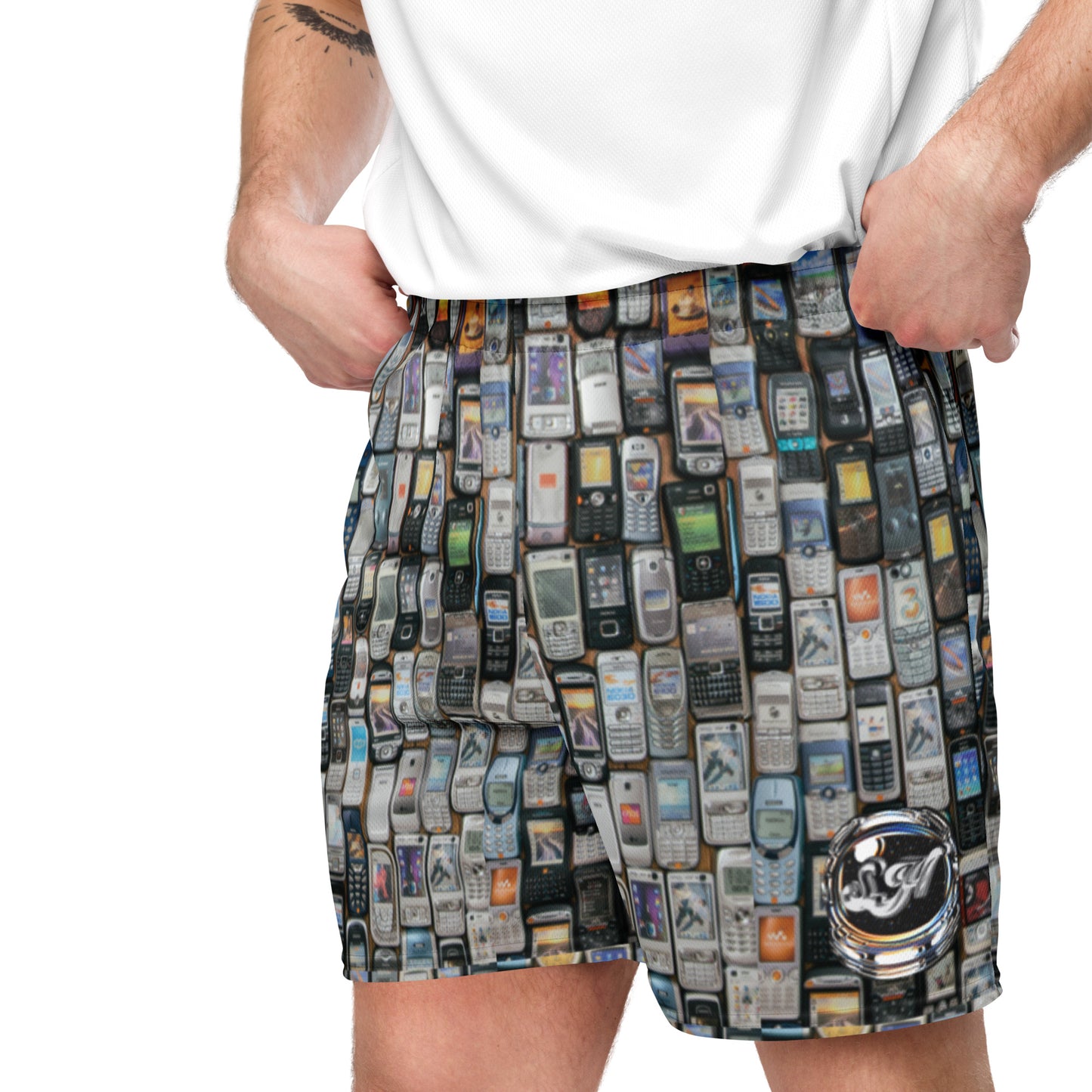 Unisex mesh shorts