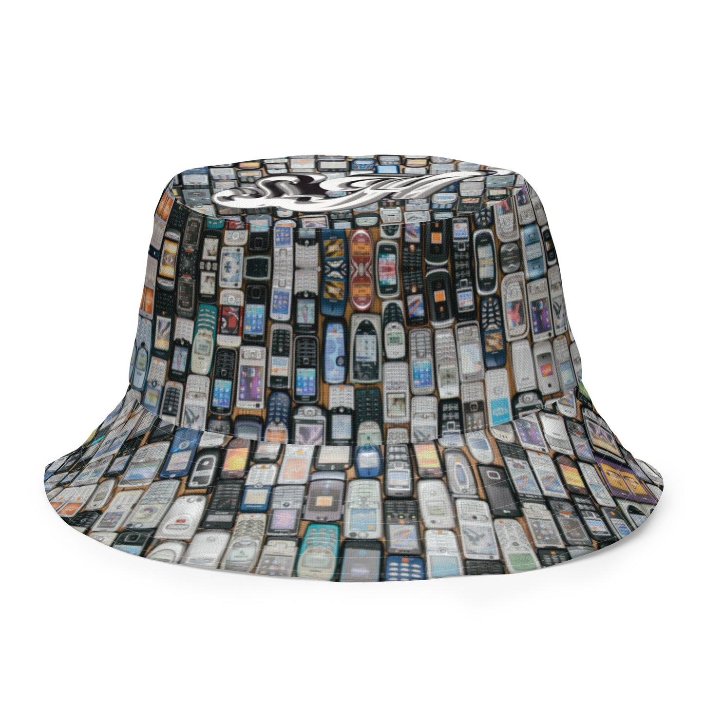 Cellular Reversible bucket hat
