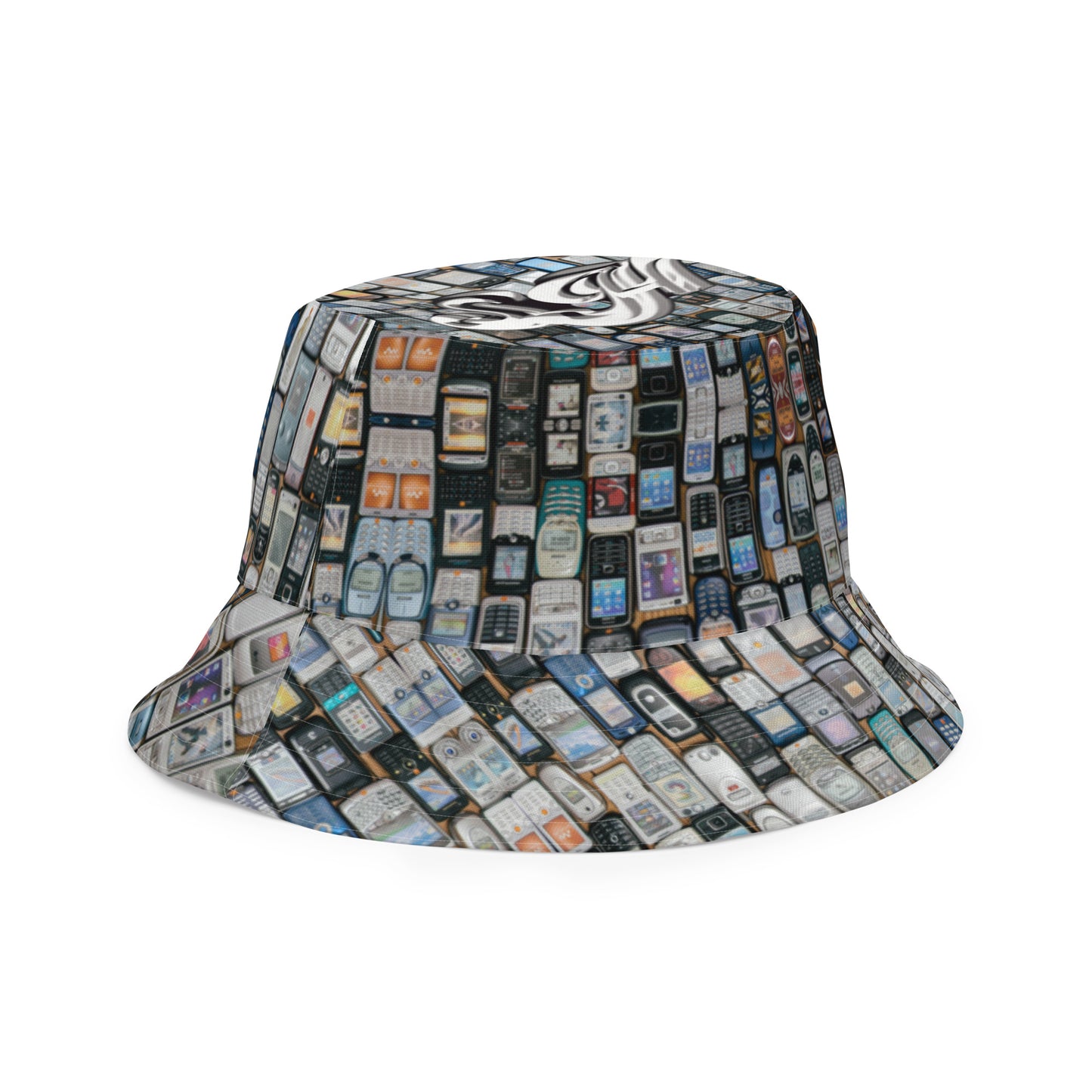 Cellular Reversible bucket hat