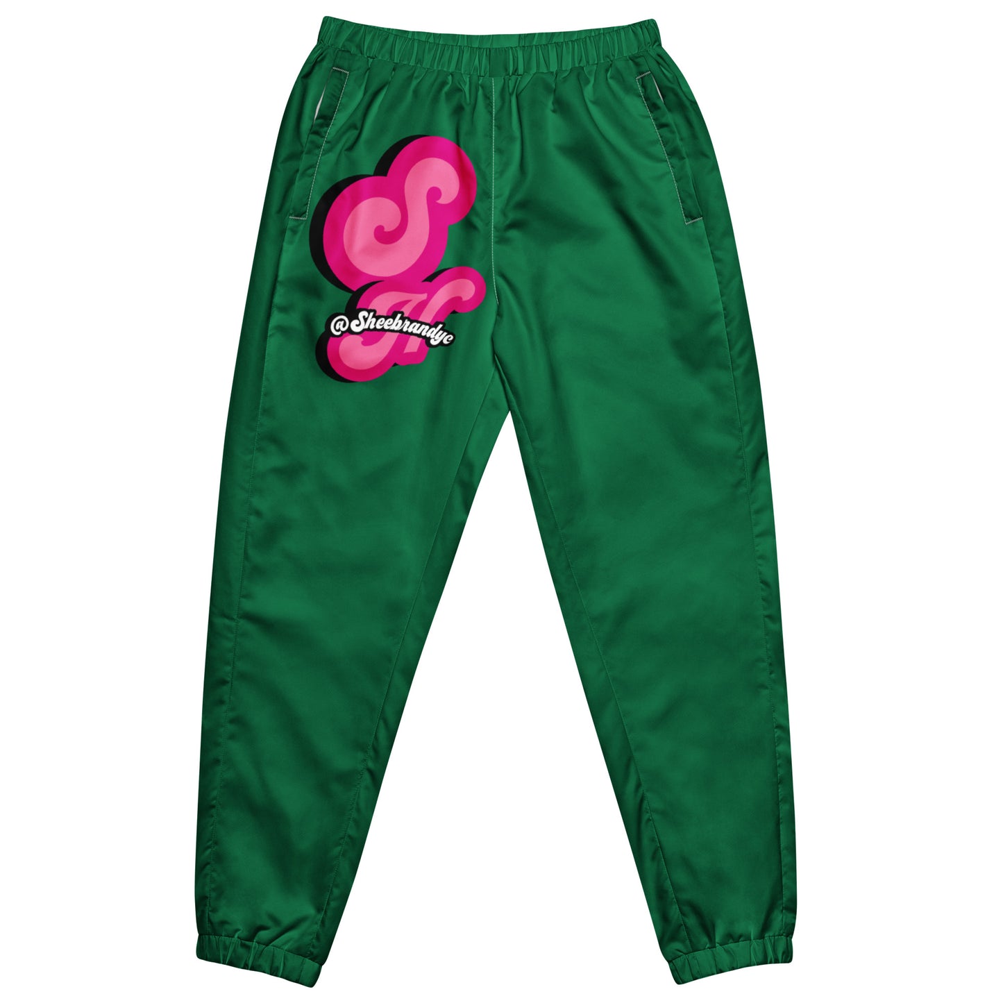 PINK/GREEN Unisex track pants