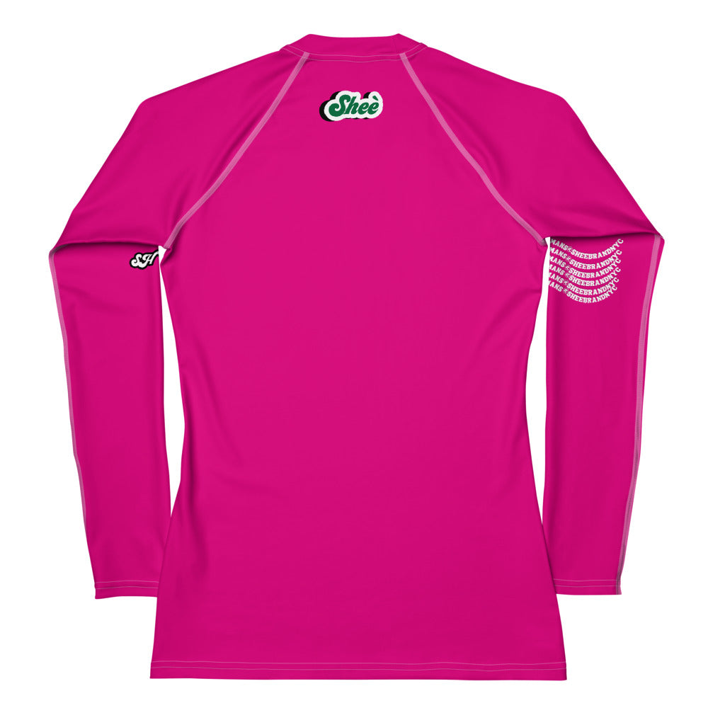 Hottie PANK Women's Rash Guard