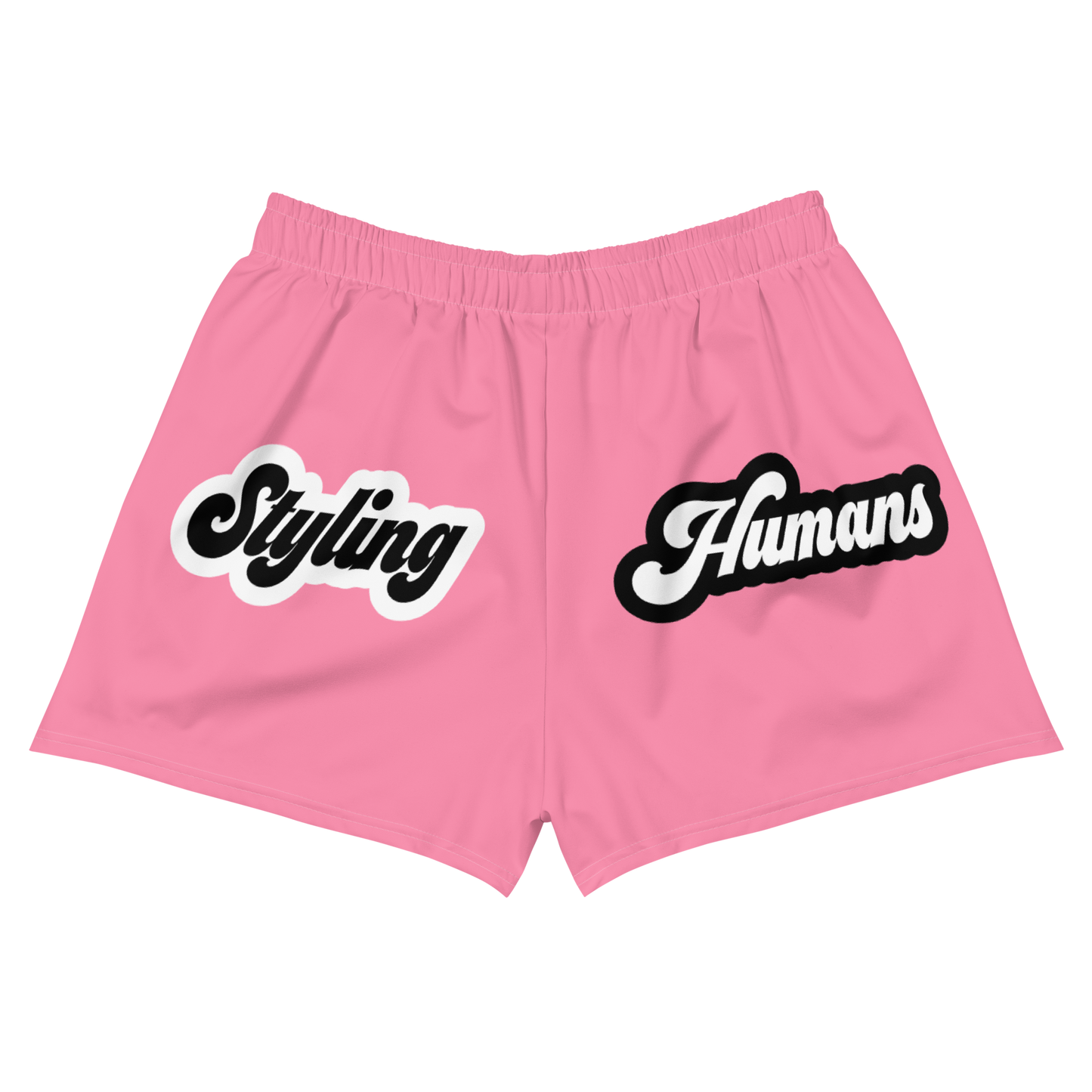 Pink Women’s Recycled Athletic Shorts