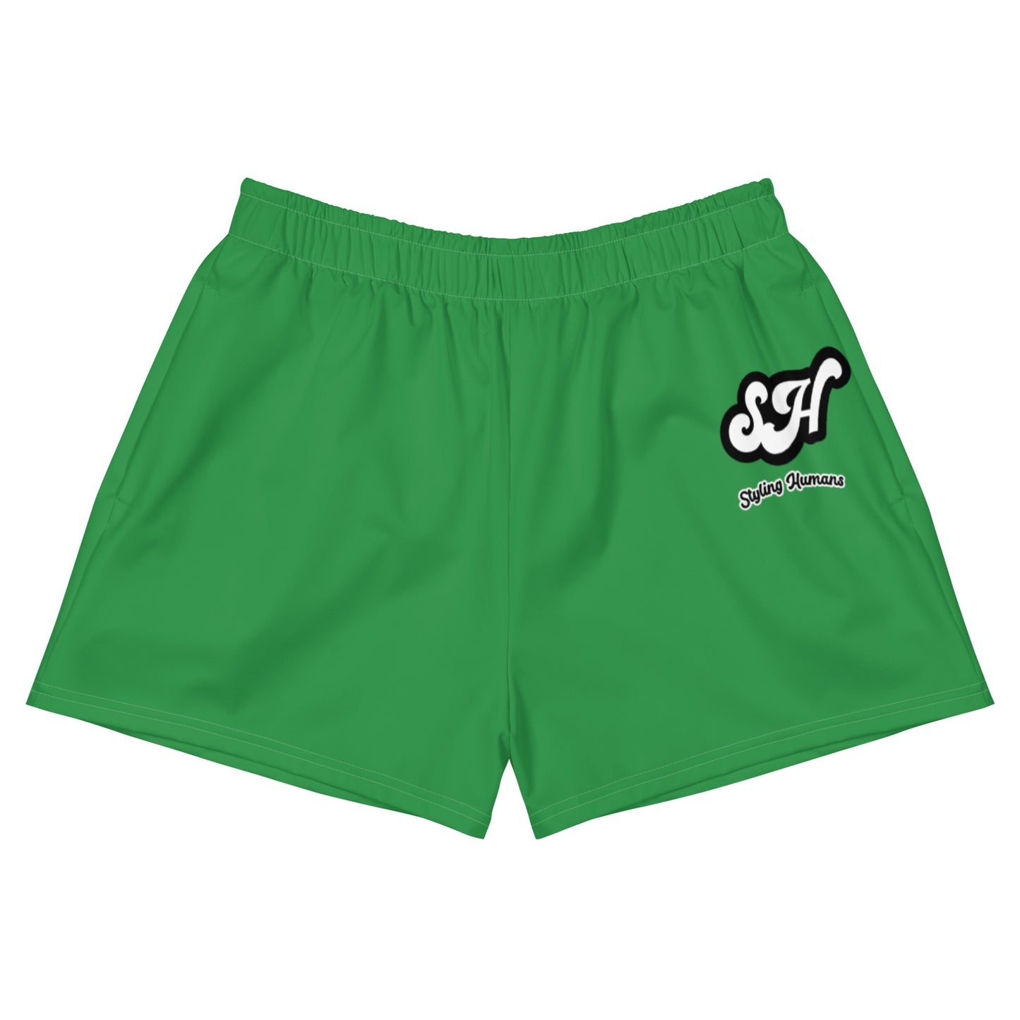 Sheè Cozy Girl Recycled Athletic Shorts Green