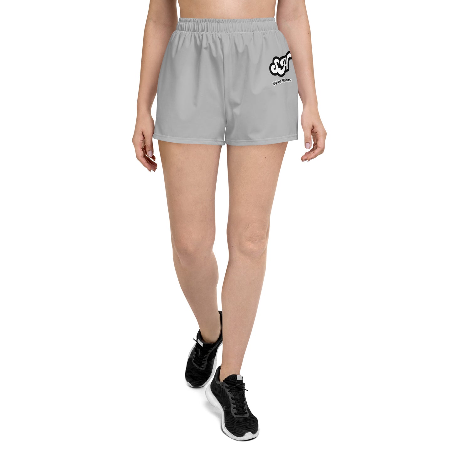 Sheè Cozy Girl Women’s Silver Recycled Athletic Shorts