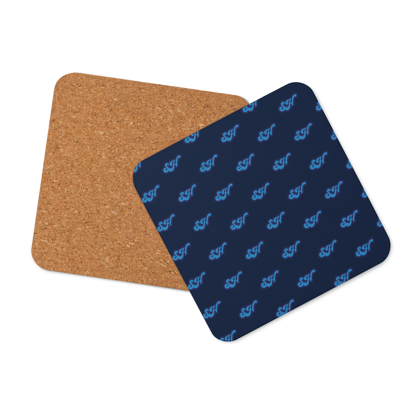 Jordy Blue Cork-back coaster