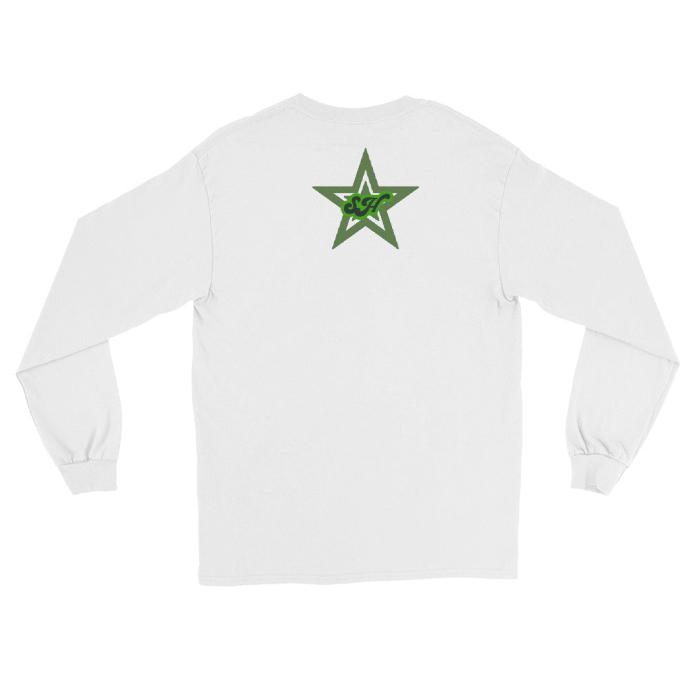 Unisex GREEN SH Basic Long Sleeve Shirt