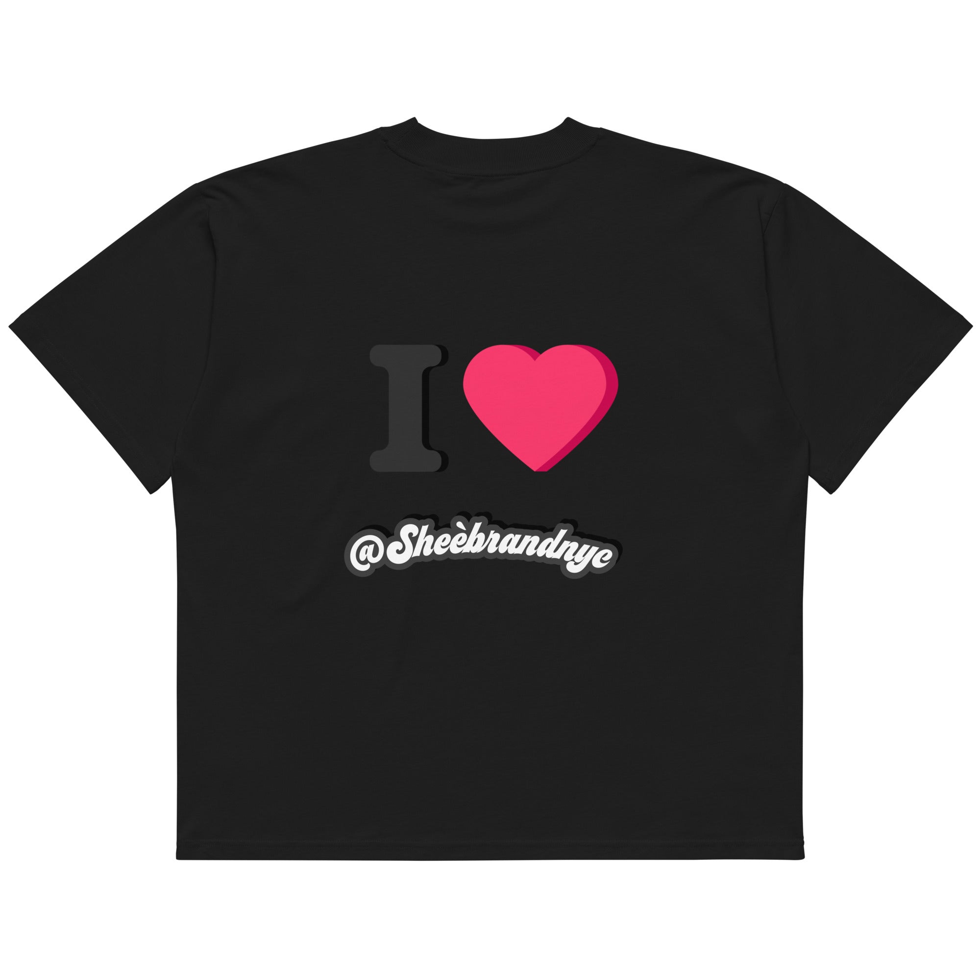 shi_ma_ko⭐︎Heve♡Heartneck all-in-oneBK I love SHEÈ high neck T-shirt – Sheé NY