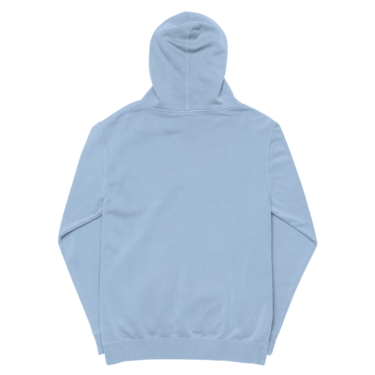Baby Blue Unisex pigment-dyed hoodie