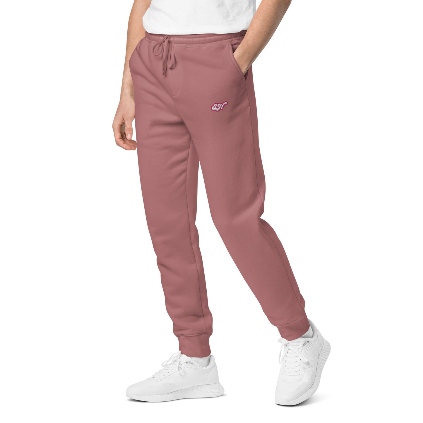 Salmon Unisex pigment-dyed sweatpants