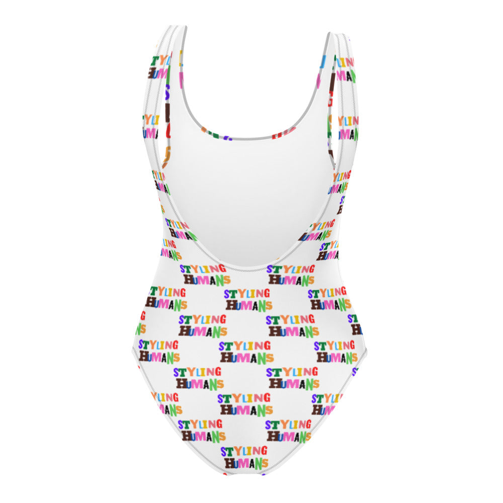 Styling Letters One-Piece Swimsuit