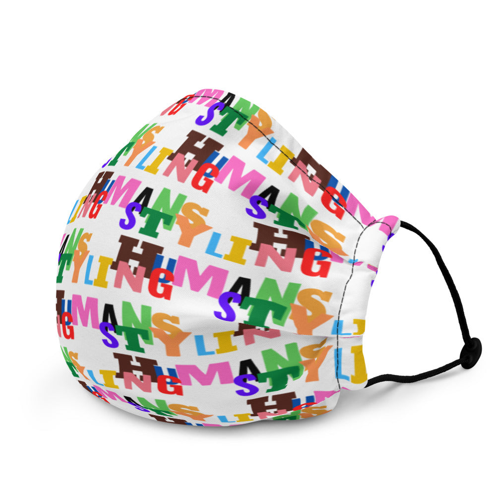 Styling Letters Premium face mask