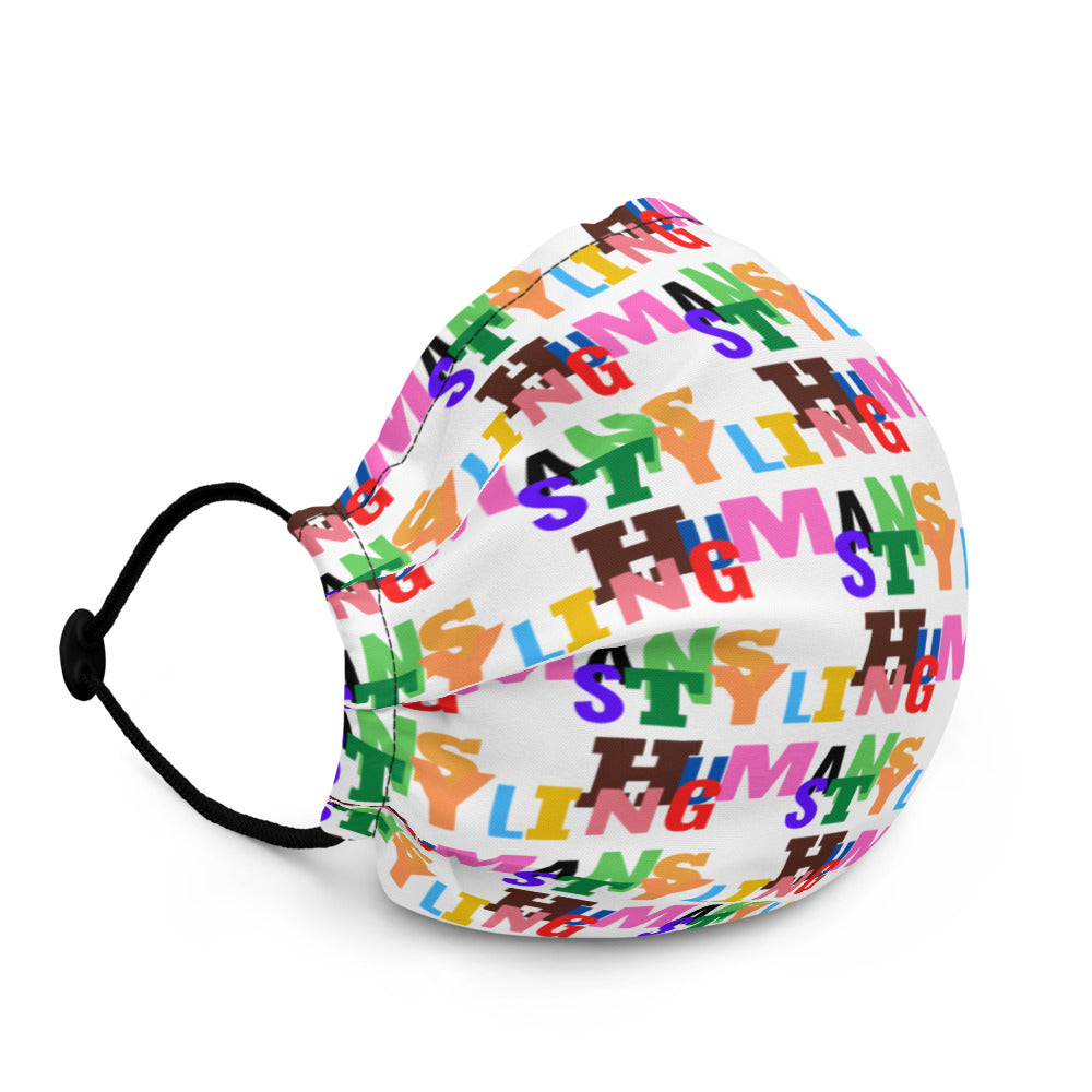 Styling Letters Premium face mask