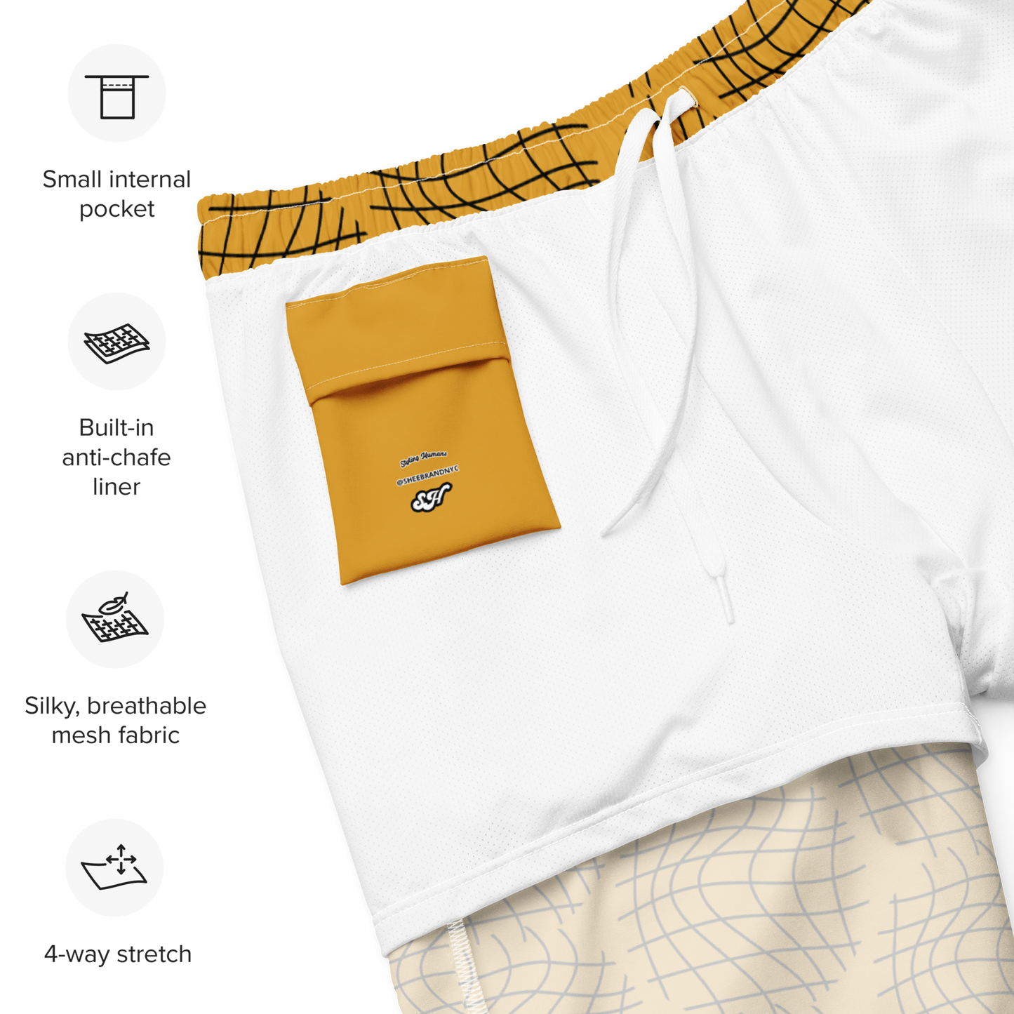 Men's swim trunks