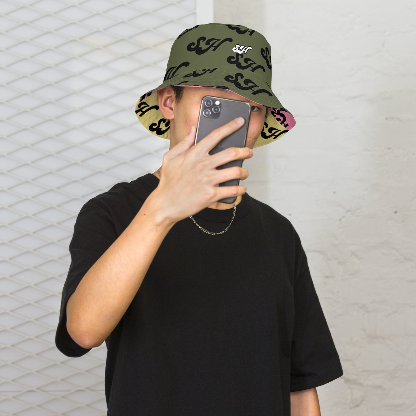 Unisex Multi color Reversible bucket hat