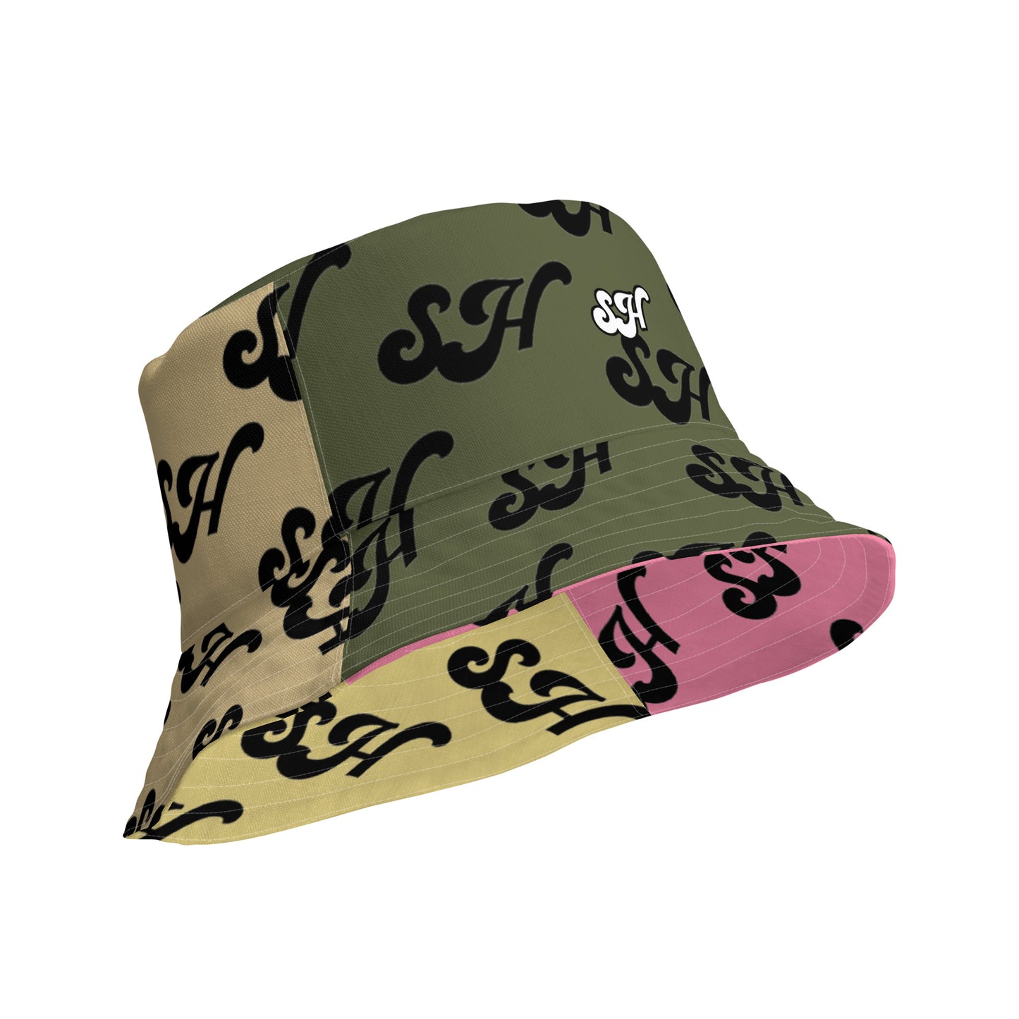 Unisex Multi color Reversible bucket hat
