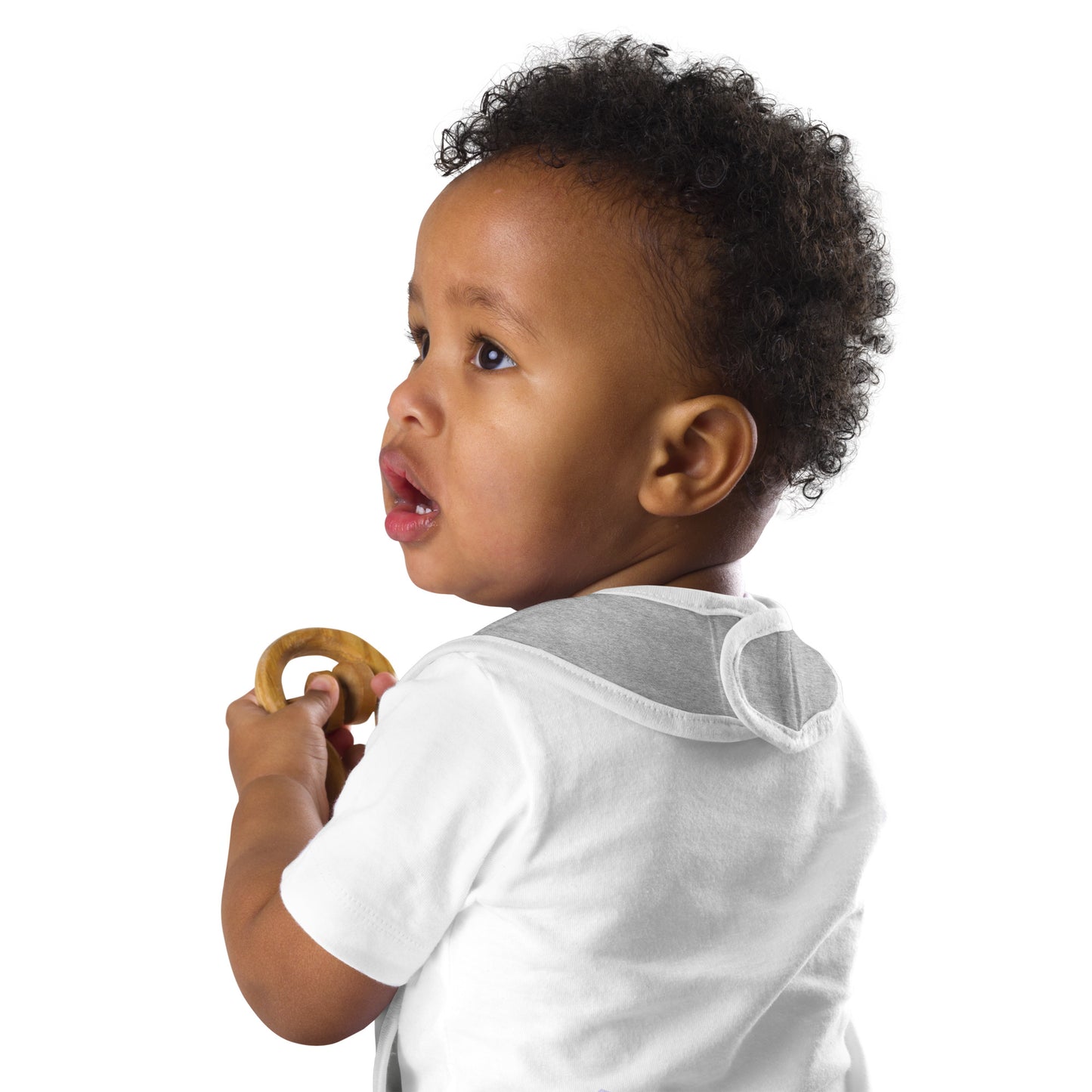 STYLING LIL HUMANS Embroidered Baby Bib
