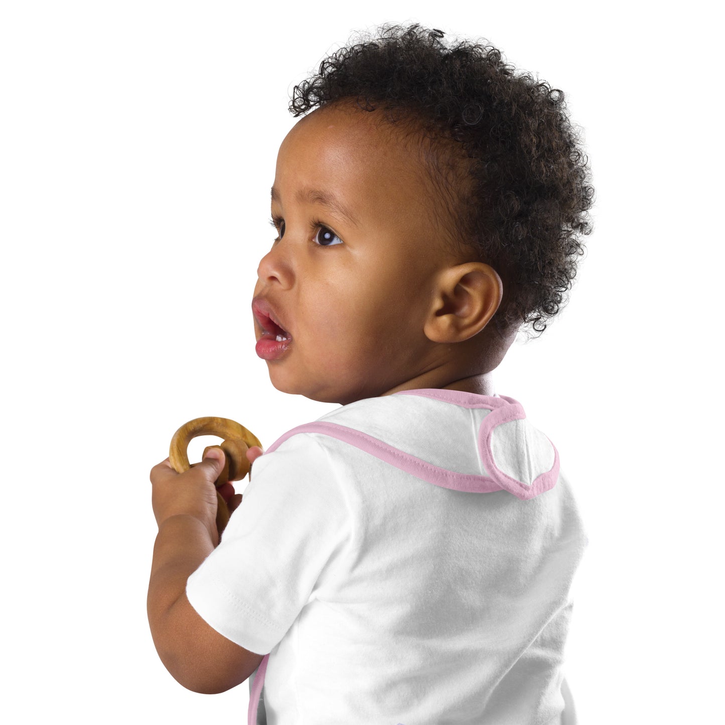 STYLING LIL HUMANS Embroidered Baby Bib