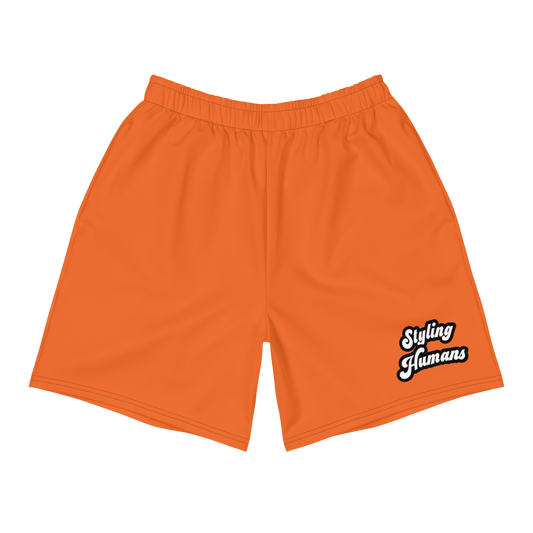 Men's Recycled Athletic Shorts Tangerine