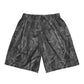 Dark Gray Unisex mesh shorts