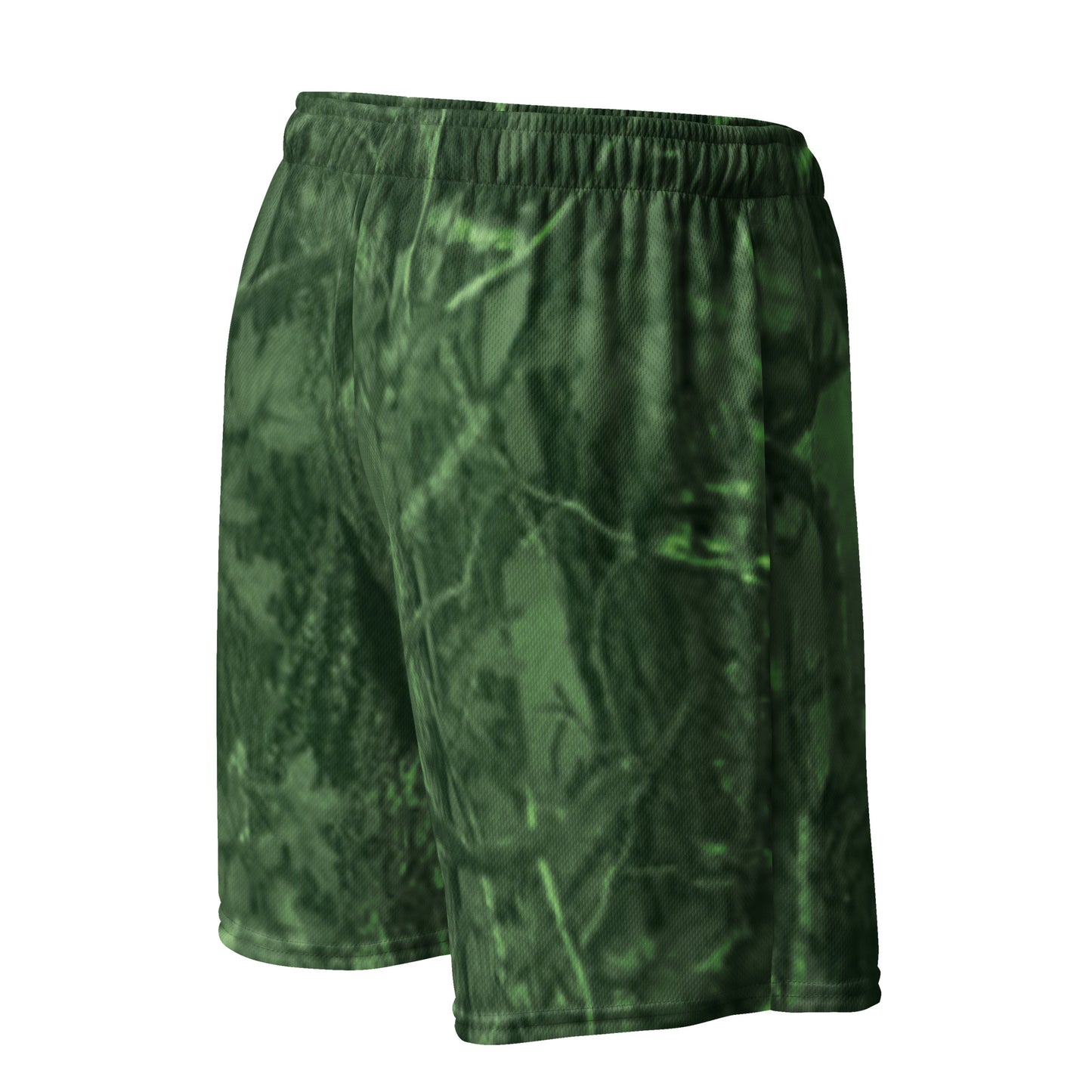 GREEN Unisex mesh shorts