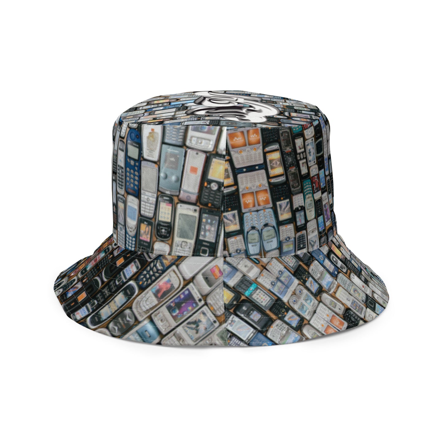 Cellular Reversible bucket hat