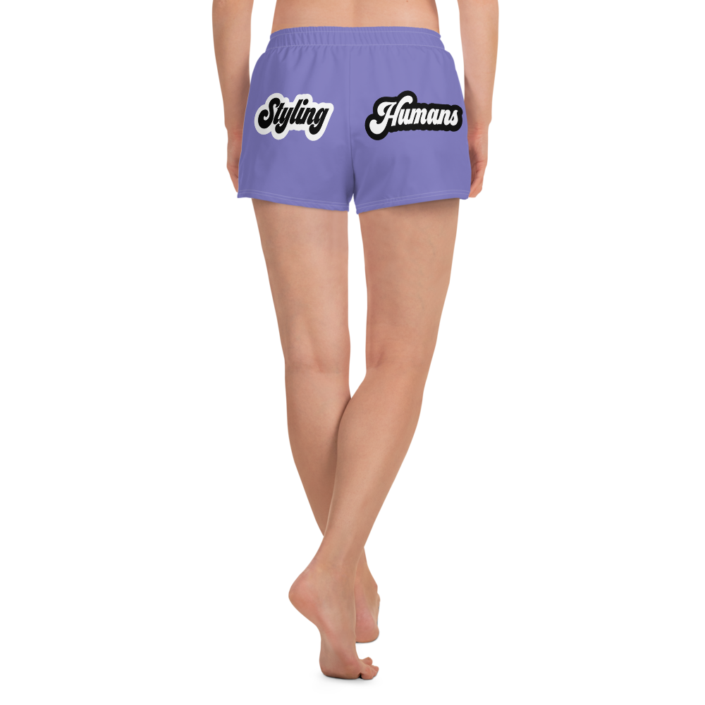 Sheè Cozy Girl Periwinkle Women’s Recycled Athletic Shorts