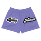 Sheè Cozy Girl Periwinkle Women’s Recycled Athletic Shorts