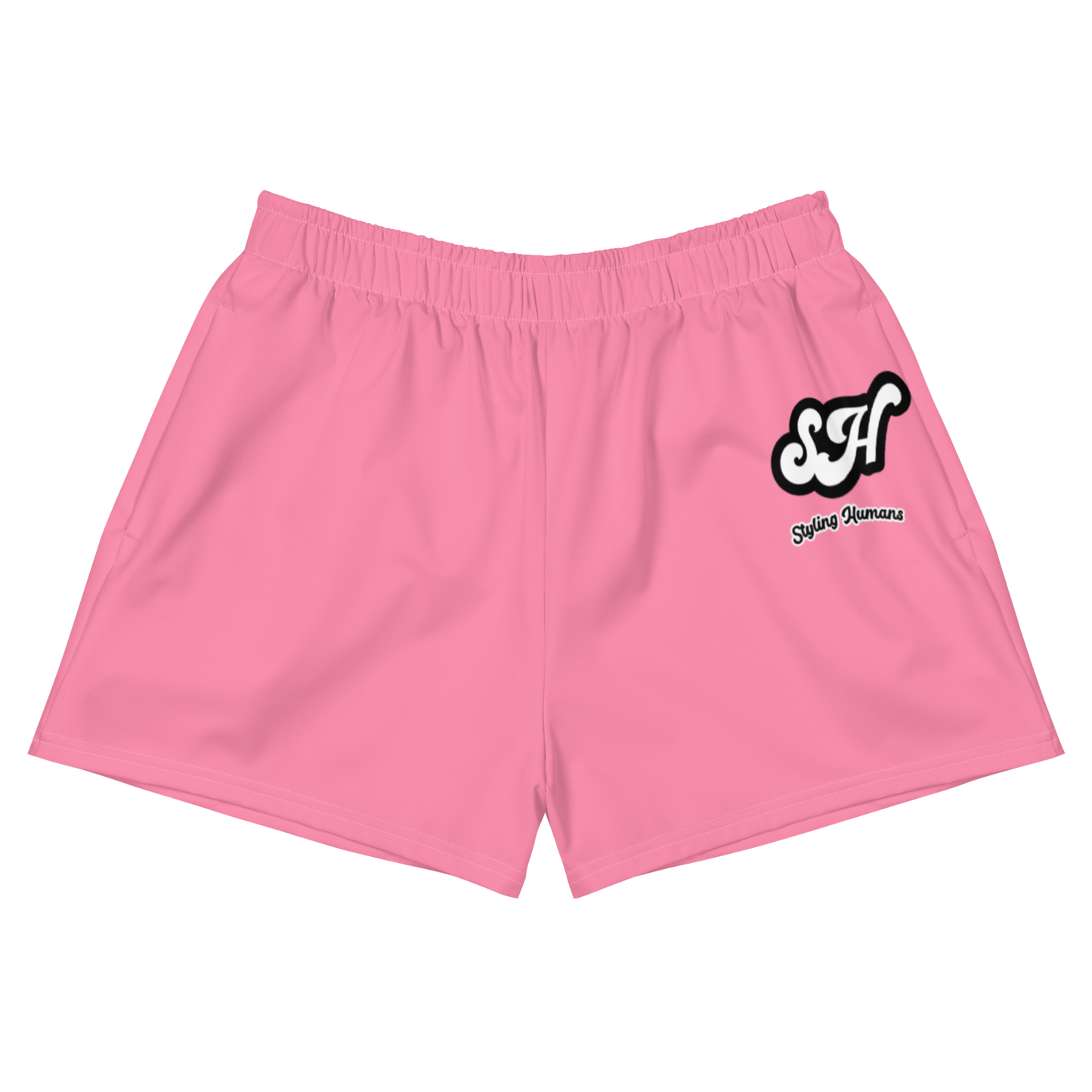 Pink Women’s Recycled Athletic Shorts