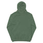 Unisex GREEN pigment-dyed hoodie