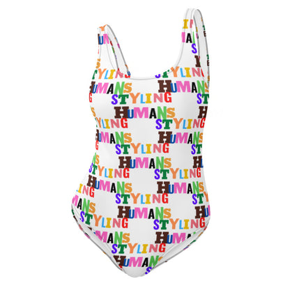 Styling Letters One-Piece Swimsuit