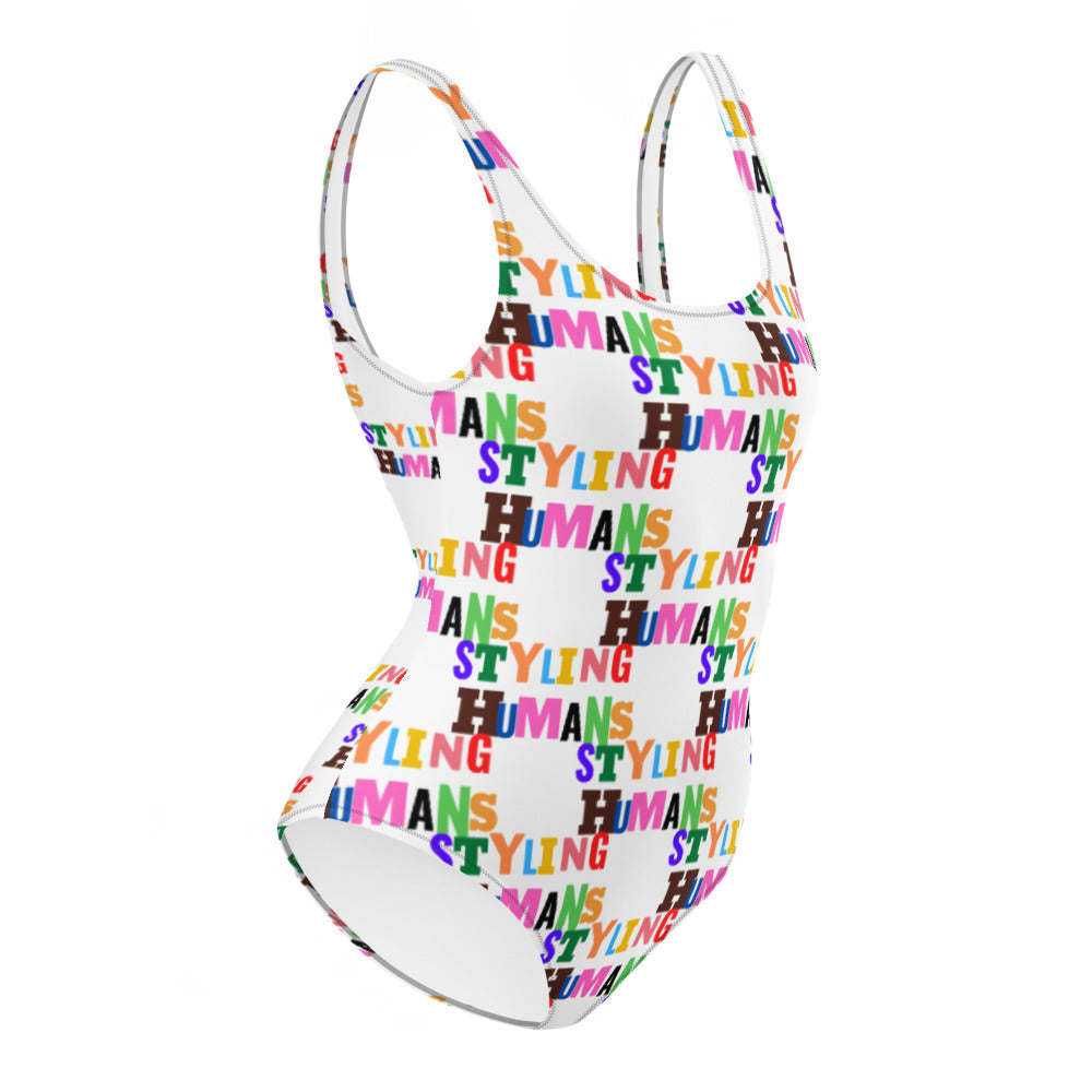 Styling Letters One-Piece Swimsuit