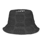 White/black Reversible bucket hat