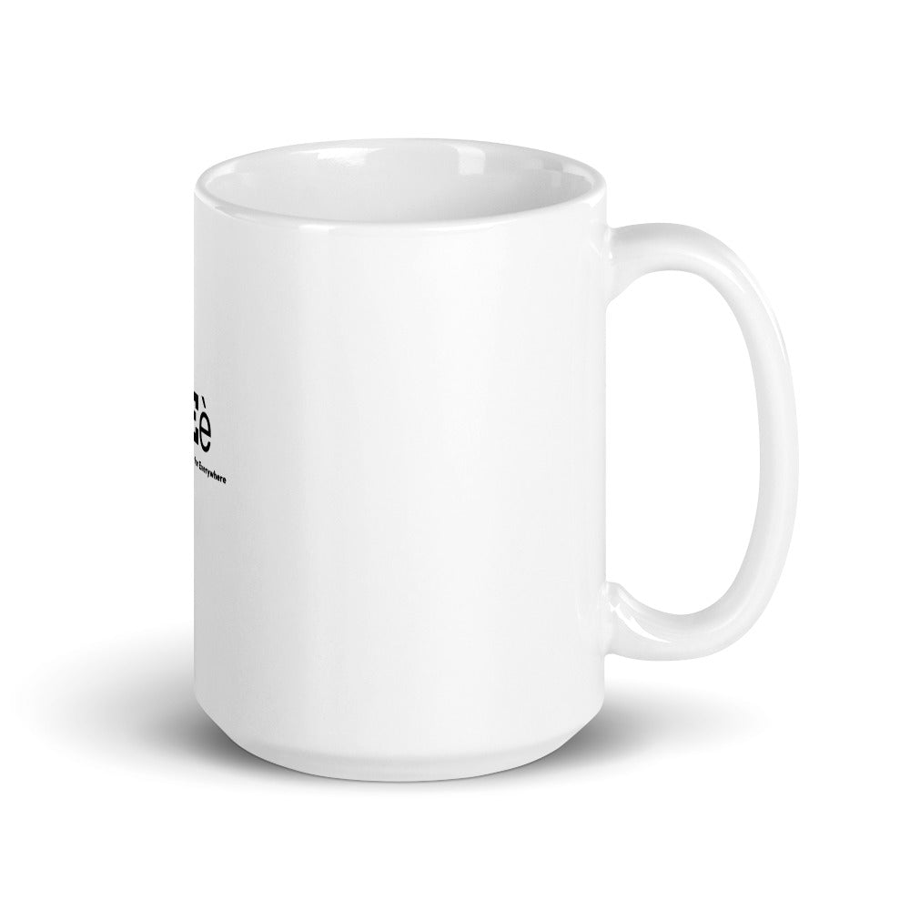 Sheè White glossy mug